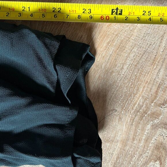 Vintage TADASHI Black Long Sleeve Open Sheer Light Jacket Top   Women's Size 4 - Picture 9 of 9